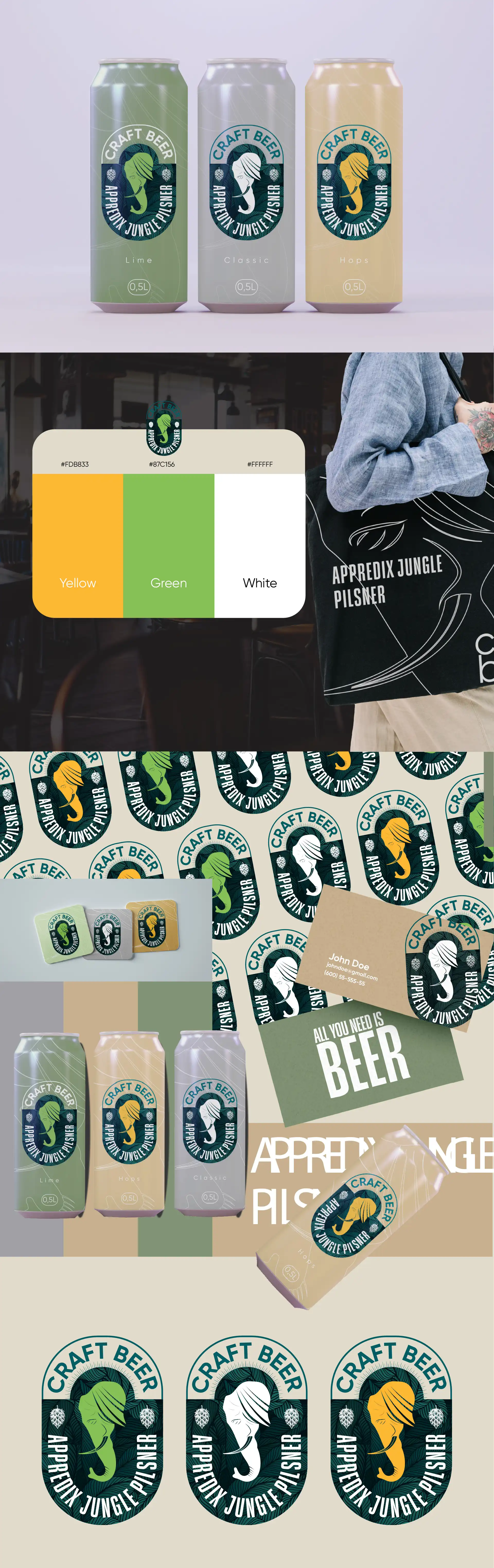 Appendix Jungle Pilsner — view 1